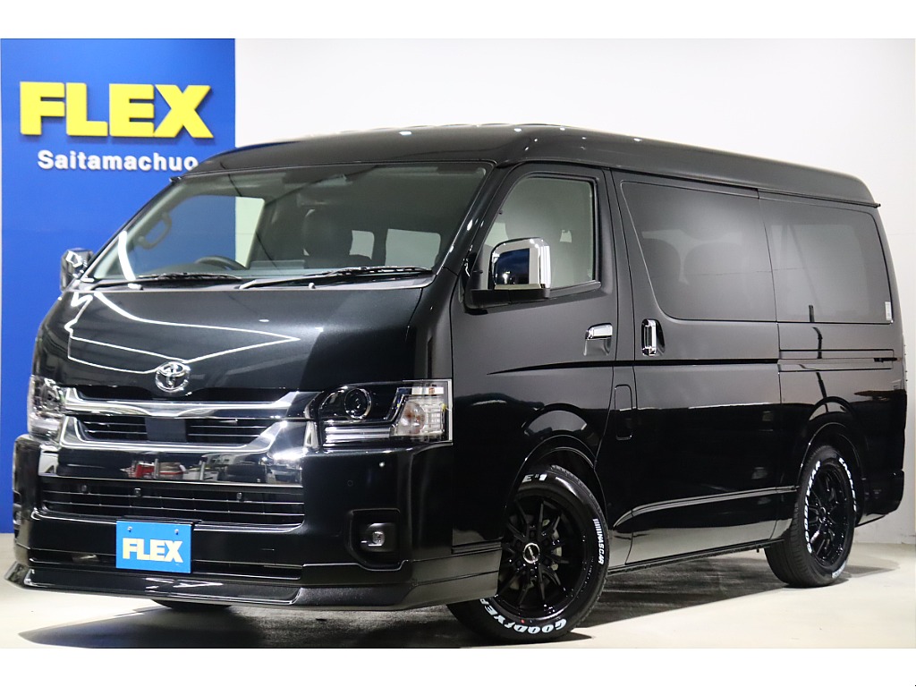 トヨタ&nbsp;ハイエース&nbsp;ワゴン2.7GLロング ミドルルーフ&nbsp;パーキングサポート VER5内装架装&nbsp;埼玉県