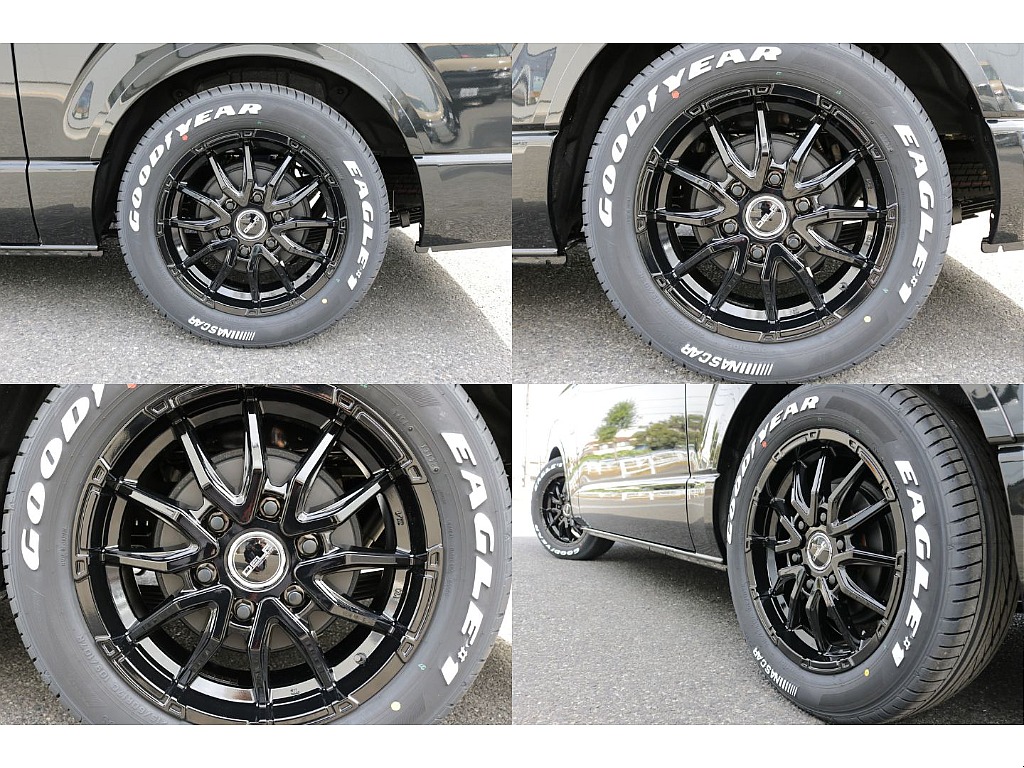 ＤＥＬＦ０６ １７インチアルミ、グッドイヤーナスカータイヤ17インチ装着済み！！