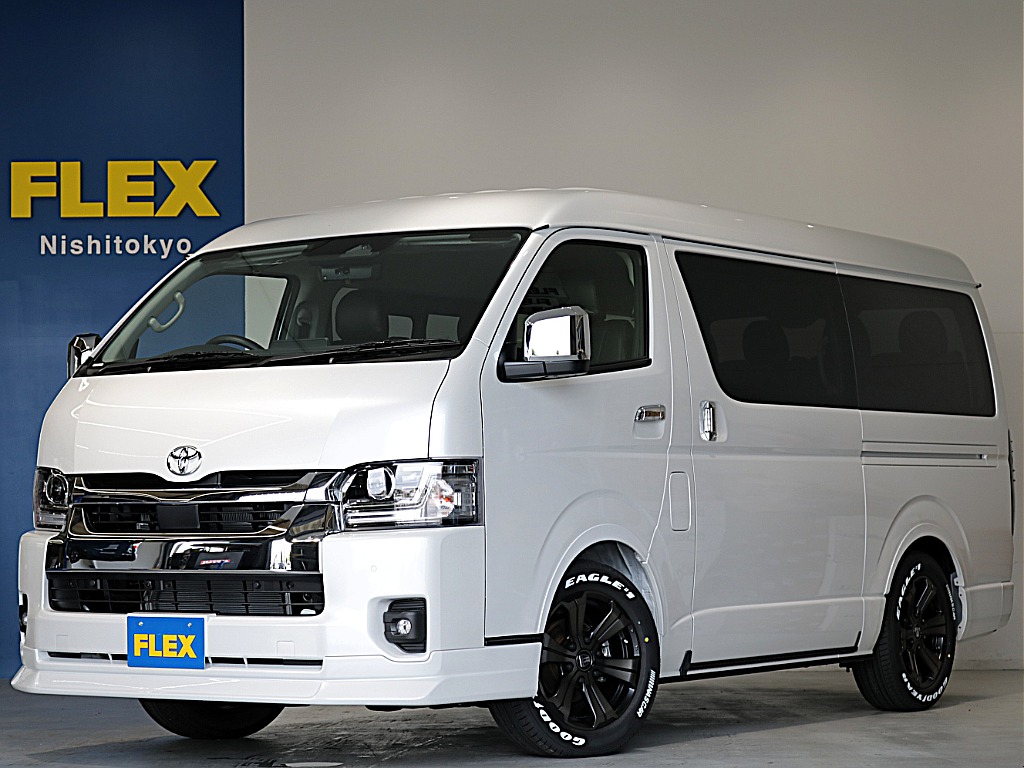 新車ワゴンＧＬ４ＷＤカスタム車両入庫！オリジナルフロントスポイラーオリジナルオーバーフェンダー１インチローダウンオリジナルＬＥＤテールライトリア全面床張り施工済みオリジナルスマートベットＫＩＴ装着済み