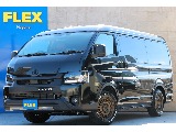トヨタ&nbsp;ハイエース&nbsp;ワゴン2.7GLロング ミドルルーフ 4WD&nbsp;新車ブラックエディション！床張り施工！&nbsp;長野県