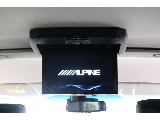 アルパイン製フリップダウンモニターを装着！
