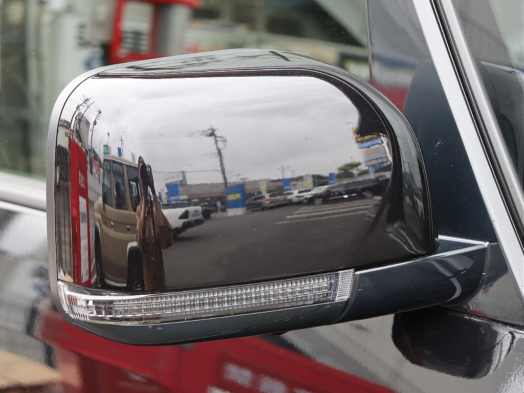 サイドミラー！