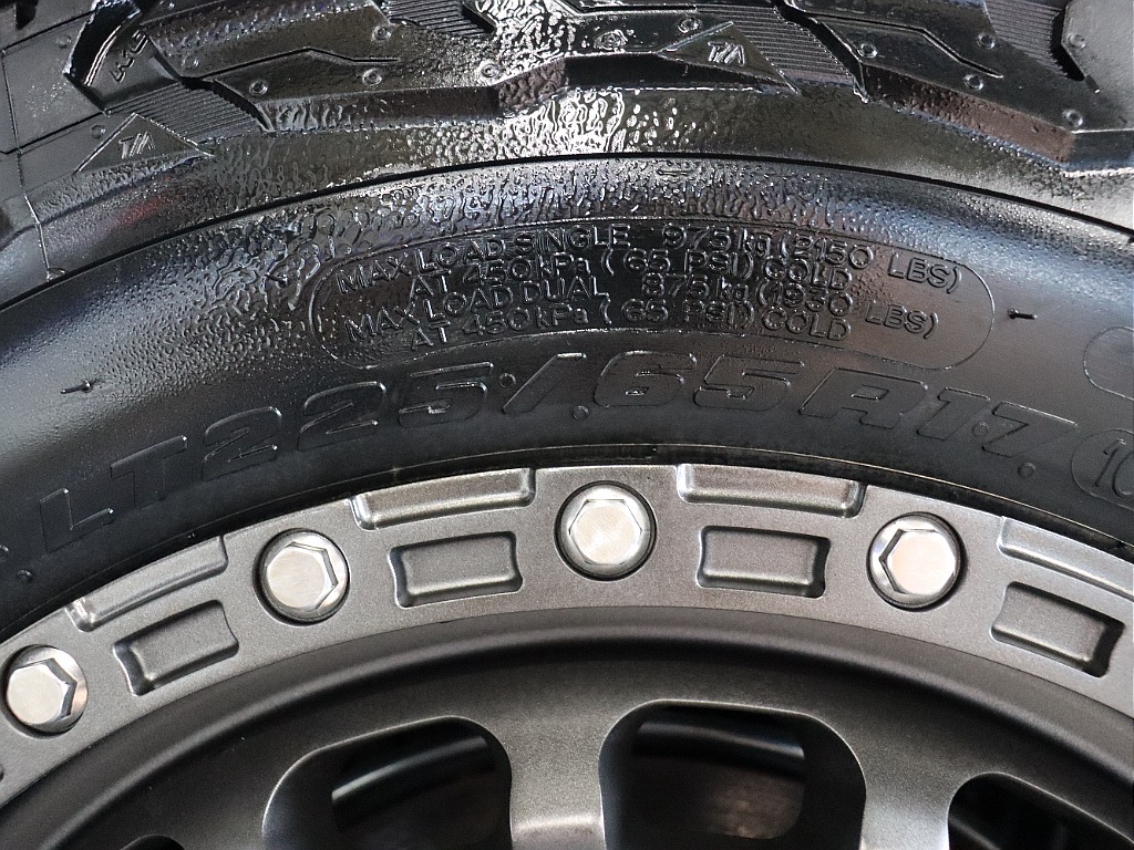 タイヤサイズ！