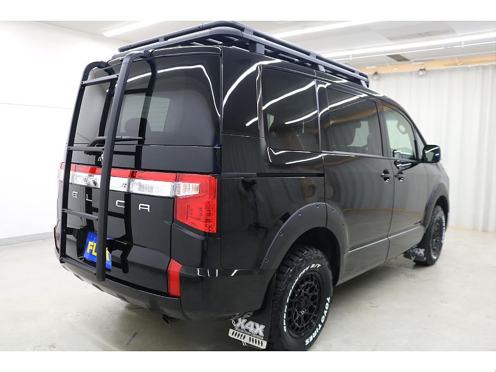 autoflags製ルーフラック☆ＪＡＯＳフェンダーガーニッシュ☆autoflags製マッドフラップ☆ＦＬＥＸオリジナルROKU NANAリフトＵＰコイル☆リヤラダー☆