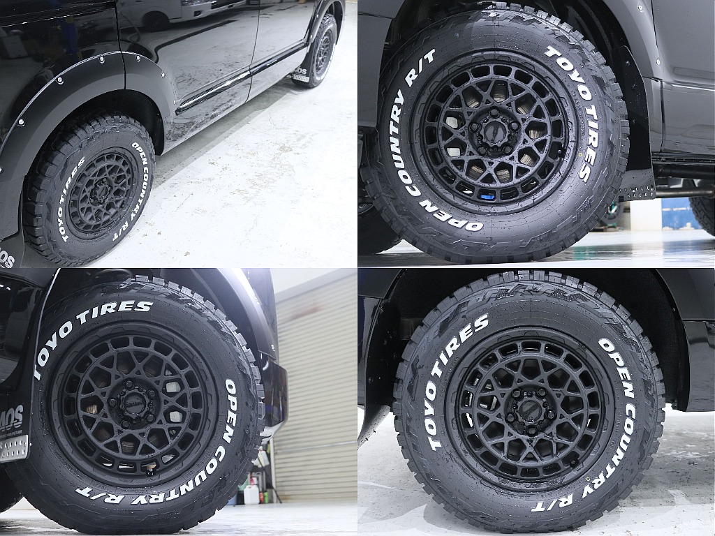 FLEXオリジナルカラーマッドバンスXTypeMを装備されております！