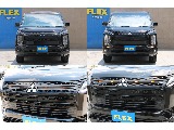 新車デリカD5 ブラックエディション リフトアップ エムズスピードエアロ MADLYSサイドステップ ALPINEナビ XJ07 16インチアルミホイール