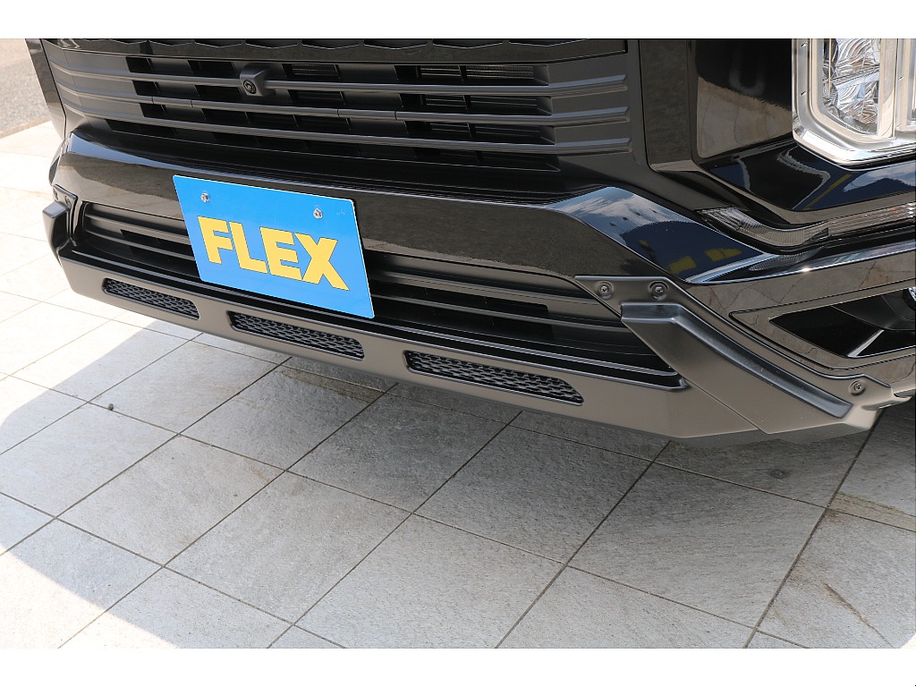 新車デリカD5 ブラックエディション リフトアップ エムズスピードエアロ MADLYSサイドステップ ALPINEナビ XJ07 16インチアルミホイール
