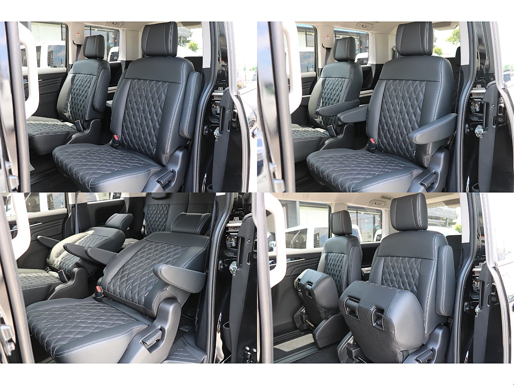 新車デリカD5 ブラックエディション リフトアップ エムズスピードエアロ MADLYSサイドステップ ALPINEナビ XJ07 16インチアルミホイール