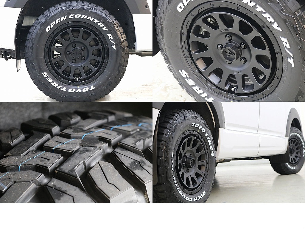 新品ＴＯＹＯオープンカントリーＲ／Ｔタイヤ×新品デルタフォースオーバル１６インチアルミホイール☆