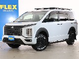 新車！デリカD:5カスタムパッケージ！新品マッドヴァンスAW＆オープンカントリーRTタイヤ！！JAOSオーバーフェンダー＆マッドフラップ！