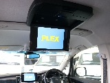 アルパイン12.8インチフリップダウンモニター装着済みで後席の方も映像をお楽しみいただきます♪♪