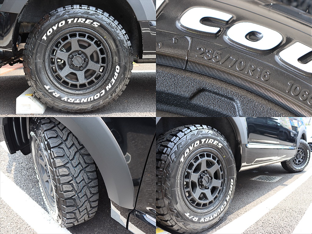 マッドヴァンスX　TYPE　S　FLEX専用カラーにTOYOオープンカントリーRTタイヤのコンビネーション！