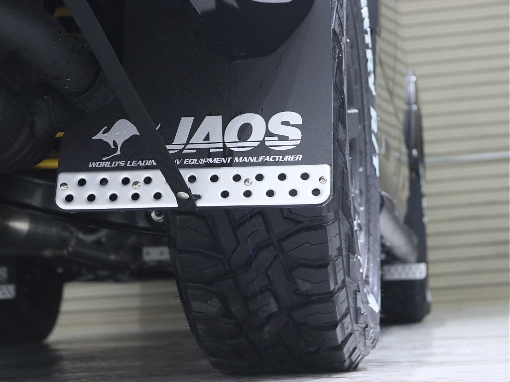 JAOSマッドガードが装備されております♪