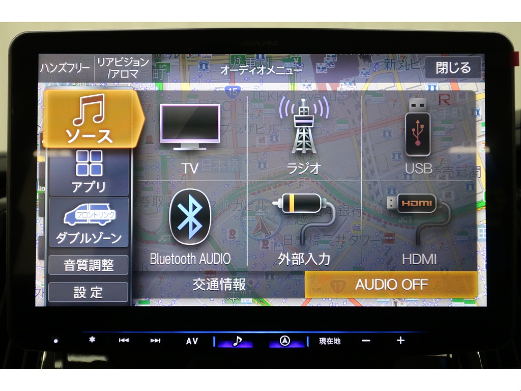 アルパインフローティングＢＩＧ－Ｘ１１インチナビ（alexa、AppleCarPlay、androidauto）☆アラウンドモニター☆