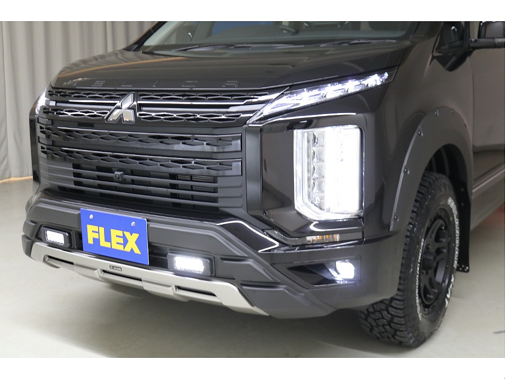 オリジナルリフトＵＰコイル☆ＪＡＯＳフロントバンパーガード☆ＪＡＯＳフェンダーガーニッシュ☆純正ＯＰフードエンブレム☆