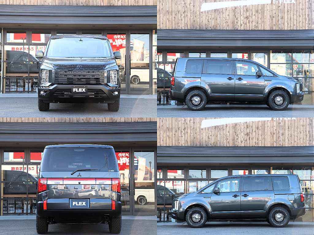 【FLEX DELICA/新車D5ディーゼルターボ2.2L/CHAMONIX】人気デリカ入荷！