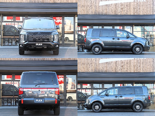 【FLEX DELICA/新車D5ディーゼルターボ2.2L/CHAMONIX】人気デリカ入荷！
