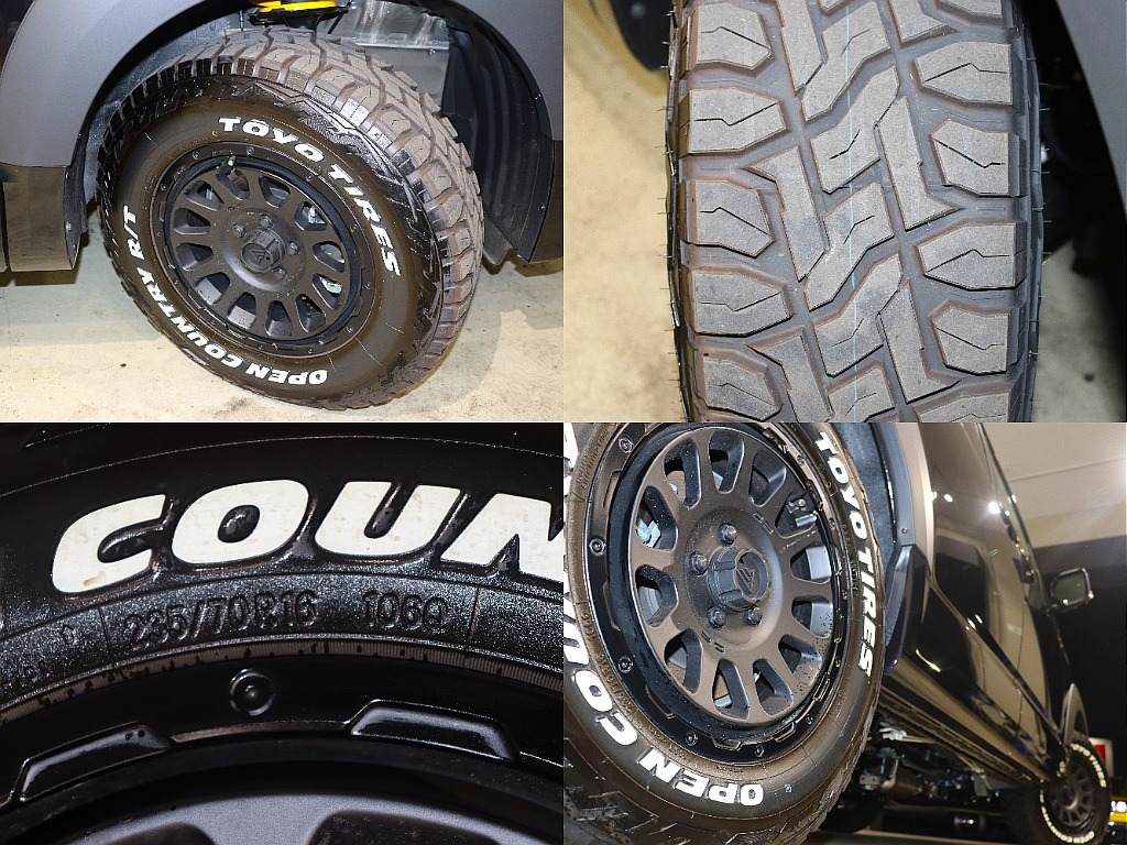 DELTA　FORCE　ホイール OPENCOUNTRY　ホワイトレター　235/70/16