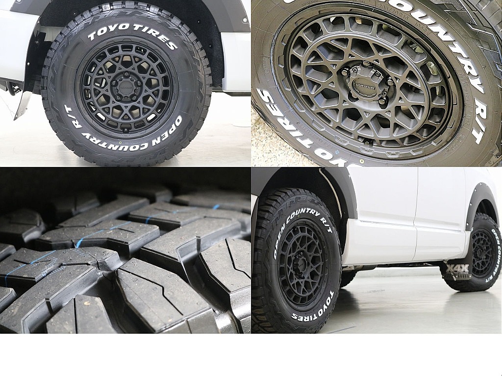 新品ＴＯＹＯオープンカントリーＲ／Ｔタイヤ×新品MUD VANCE X Type M　16インチAW☆