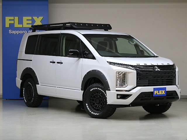 専用フロントグリル＆ランプガーニッシュ☆ＪＡＯＳリフトＵＰコイル☆ＪＡＯＳフェンダーガーニッシュ☆ＪＡＯＳリヤラダー☆autoflags製ルーフラック☆