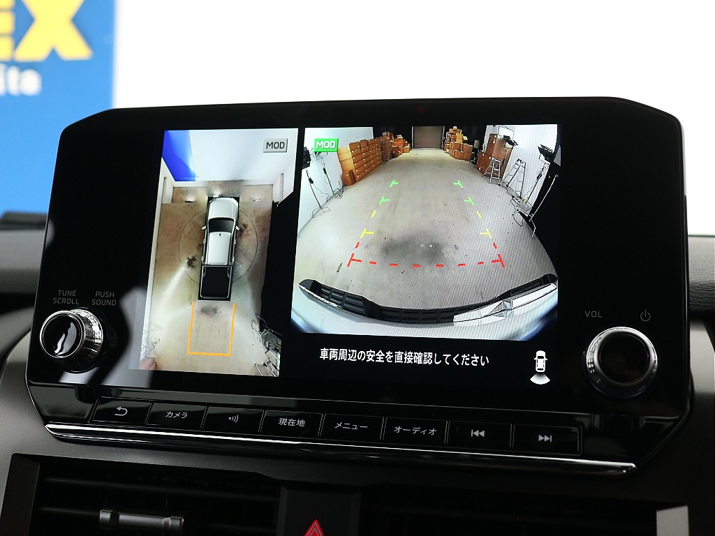 アラウンドビューモニター＆バックカメラ付き！