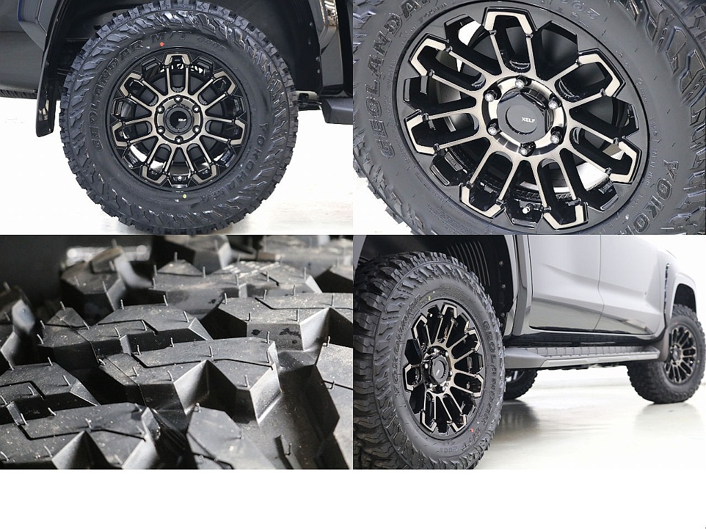 新品YOKOHAMAジオランダーM/T　G003×新品FLEX ORIGINAL XELF 02AW☆