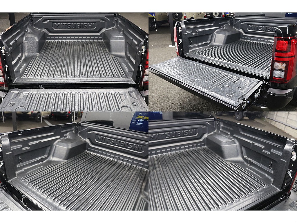 アウトドアの味方！ベットライナーが純正装備！