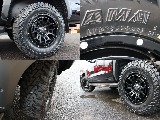 ナイトロパワーH6 17インチアルミホイールにYOKOHAMA GEOLANDER MT G003 265/70R17タイヤのコンビネーション!