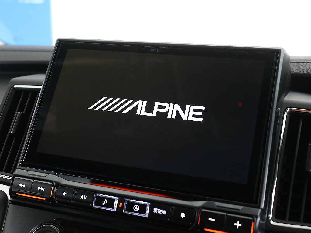アルパイン製のBIGXナビ装着済み！画質が向上し、ナビの写りが良くなりました！