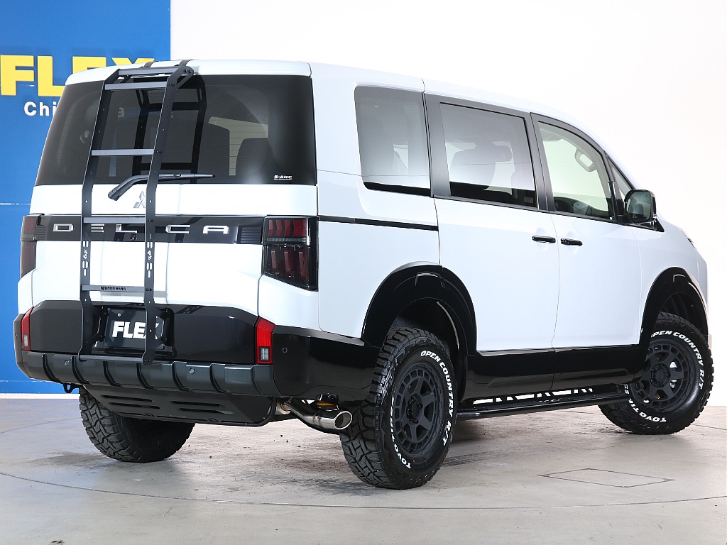 リアラダー、サイド出しマフラー、サイドステップ、テールランプなどなどカスタム盛りだくさんです！