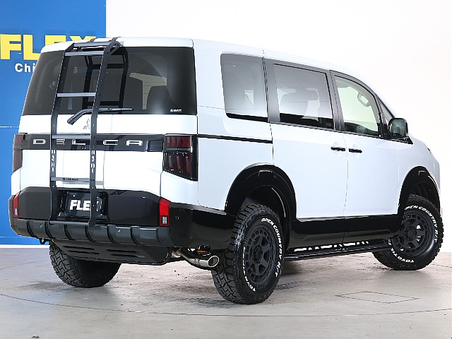 リアラダー、サイド出しマフラー、サイドステップ、テールランプなどなどカスタム盛りだくさんです！