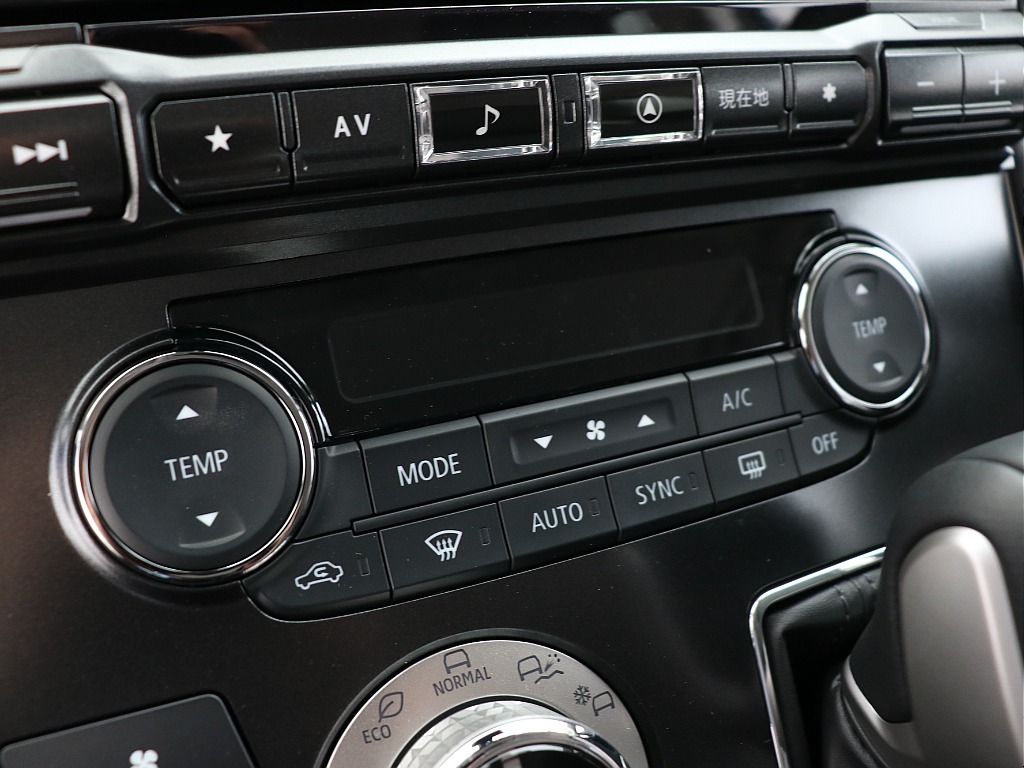 エアコン操作部！
