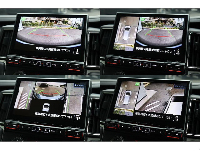 360°カメラ標準装備で死角も視認可能！