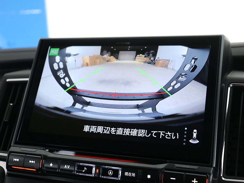 マイナーチェンジにより後方カメラがかなり綺麗になりました！