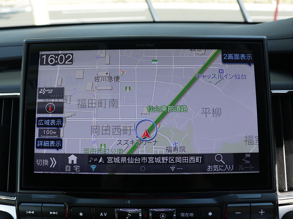 アルパインビックX11インチナビ＆アルパインフリップダウンモニター装着済みで車内での快適性もばっちりですね♪ （準備中