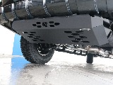 リアアンダーカバーが装着で、チラッと見えるおしゃれも完璧！