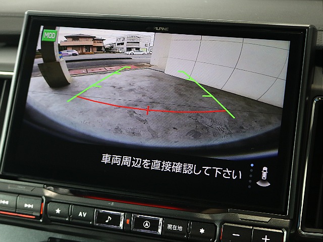 バックカメラ装着済みですので駐車時も安心です♪♪