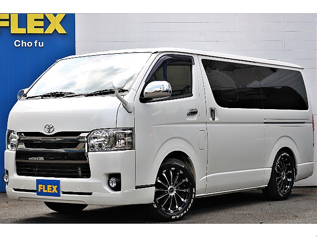 ハイエース調布店までお電話/メール/LINEをお待ちしております！H30ハイエースバンS-GLダークプライム！ディーゼルターボ2WDワンオーナー車！ベッドキット搭載！