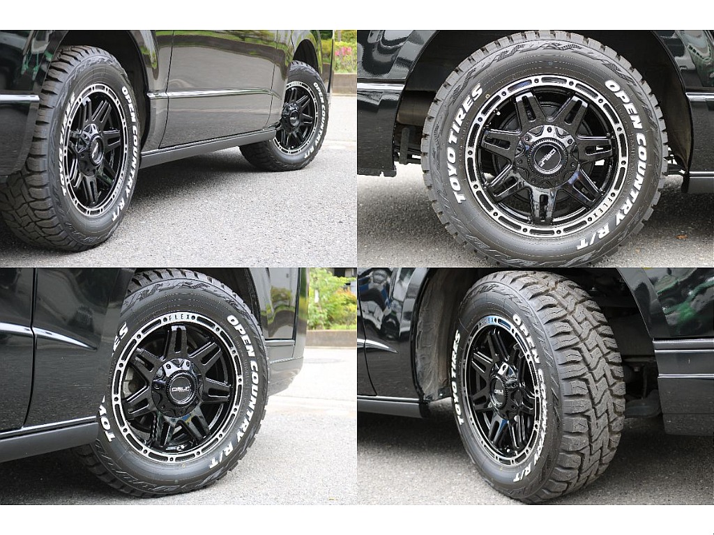 DELF04 16インチアルミ×TOYO オープンカントリータイヤ！