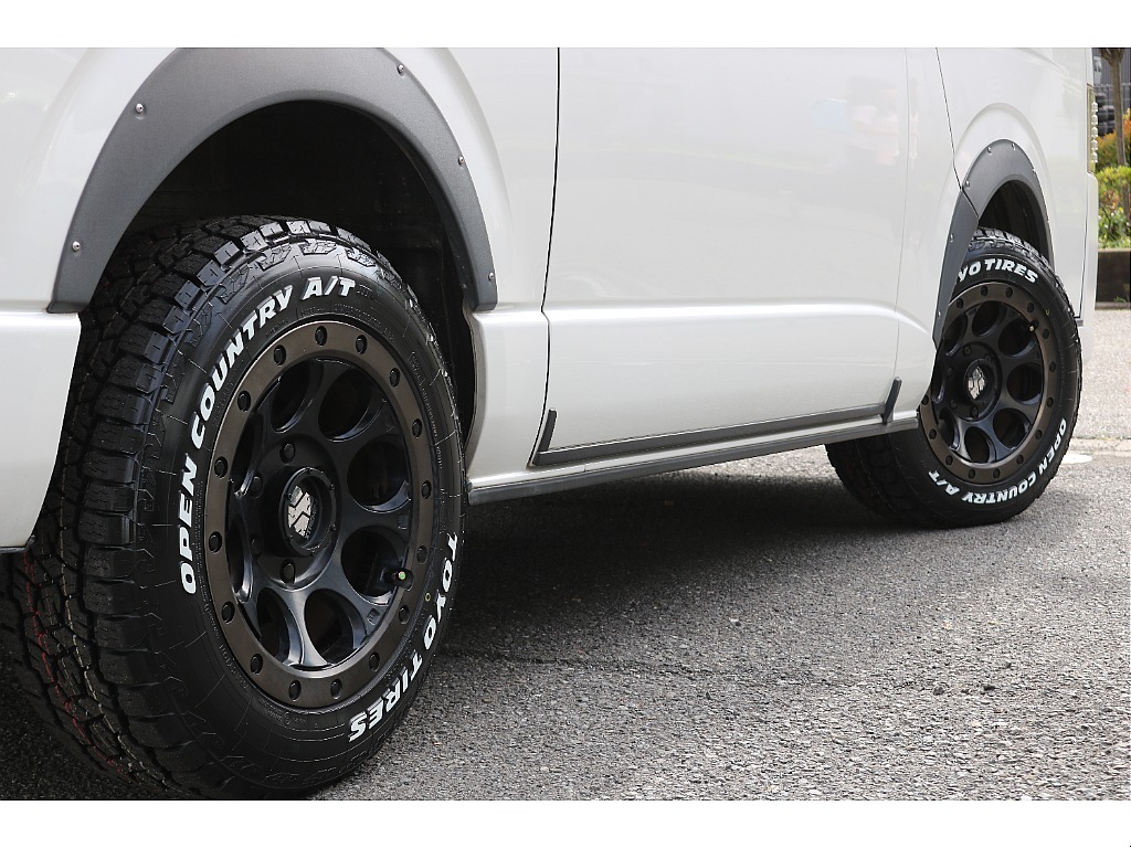 CRS25ｍｍオーバーフェンダー、XJ03 16インチアルミ×オープンカントリータイヤ！