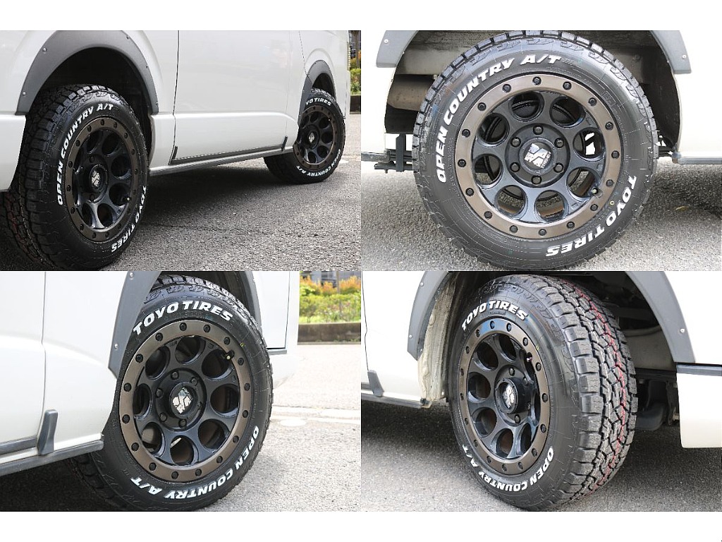 XJ03 16インチアルミ×オープンカントリータイヤ！