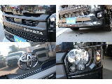 Re Classicグリル、モデリスタフロントスポイラー、フロントエンブレム、ヘッドライトインナーブラック施工！
