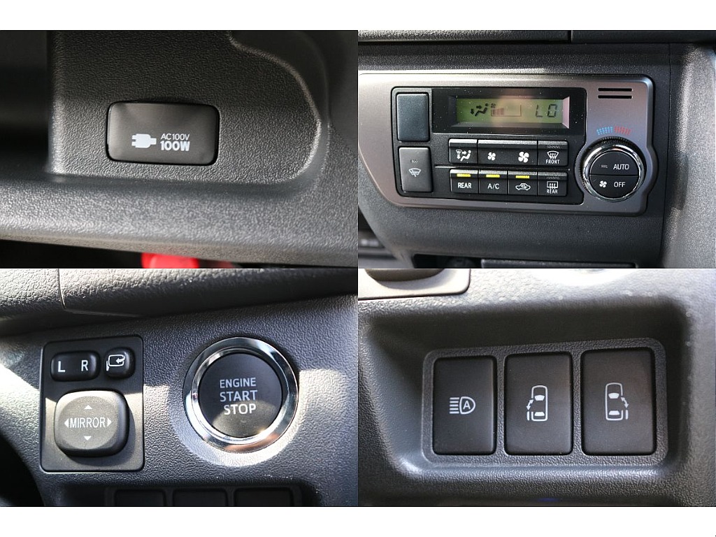 AC100V電源、オートエアコン、プッシュスタート＆スマートエントリー、パワースライドドア！