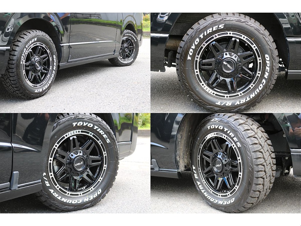 TOYO オープンカントリータイヤ×FLEX DELF04 16インチアルミ！