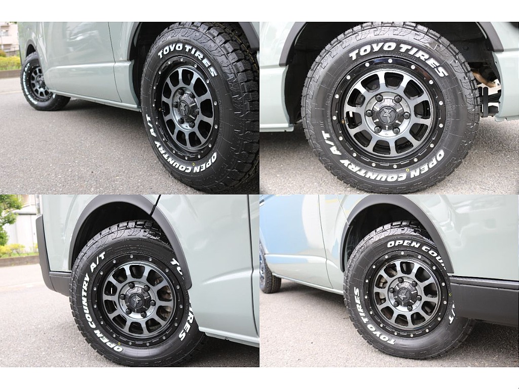 ナイトロM10 15インチアルミ×TOYO オープンカントリータイヤ！