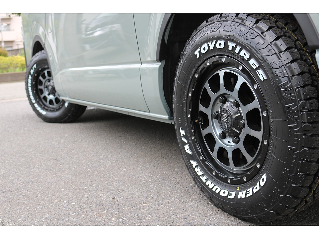 ナイトロM10 15インチアルミ×TOYO オープンカントリータイヤ！