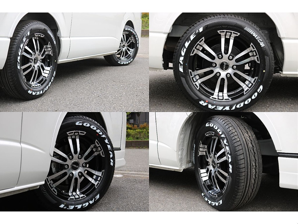 FLEX DELF04 17インチアルミ＆グッドイヤーナスカータイヤ！