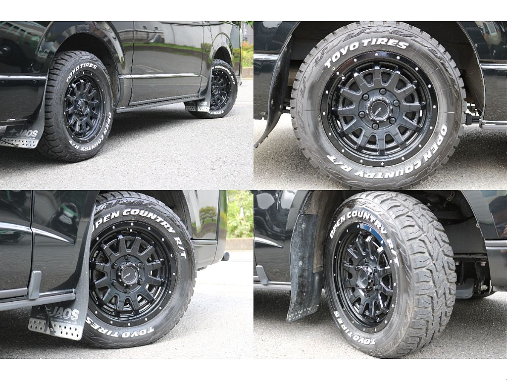 CRS EX16インチアルミ＆TOYOオープンカントリータイヤ！
