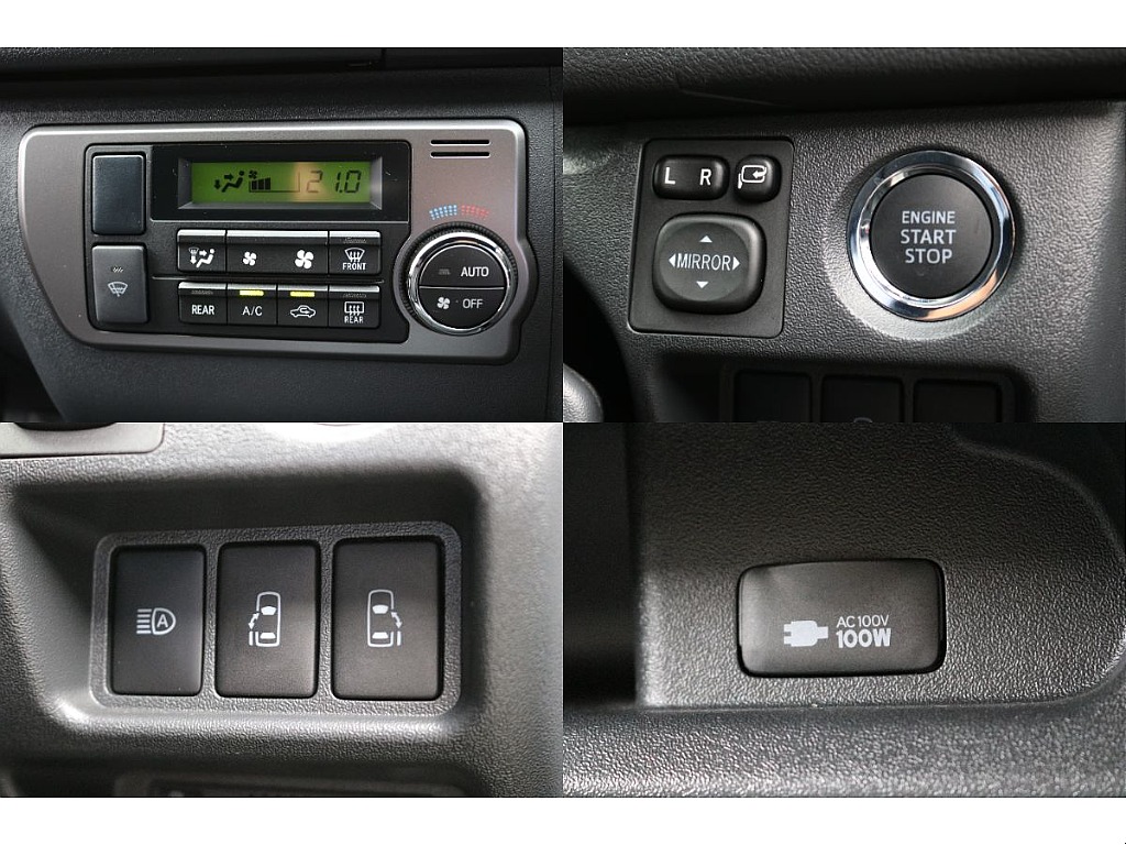 オートエアコン、プッシュスタート＆スマートエントリー、、両側パワースライドドア、AC100V電源！