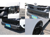 ヘッドライト,グリルマッドブラック塗装,FLEX Tフォースフロントスポイラー,オーバーフェンダー！